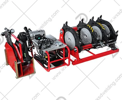 HDPE PE hidraulinis sandūrinio suvirinimo lydymo aparatas